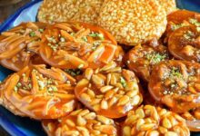 مواد لازم و آموزش سوهان عسلی خانگی (مرحله به مرحله)
