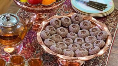 مواد لازم و آموزش شیرینی الماسی خانگی (مرحله به مرحله)