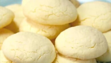 مواد لازم و آموزش شیرینی با نشاسته ذرت خانگی (مرحله به مرحله)