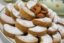 مواد لازم و آموزش شیرینی بادامی کاوالا خانگی (مرحله به مرحله)
