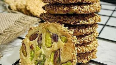 مواد لازم و آموزش شیرینی برازق خانگی (مرحله به مرحله)