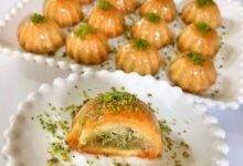 مواد لازم و آموزش شیرینی تاتلی بابا خانگی (مرحله به مرحله)