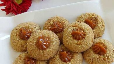 مواد لازم و آموزش شیرینی تافی نسکافه ای خانگی (مرحله به مرحله)
