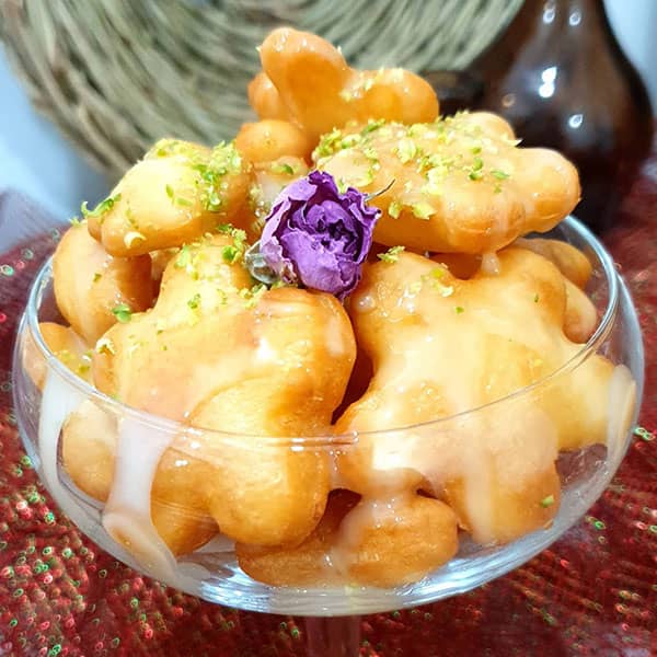 مواد لازم و آموزش شیرینی جبنیه خانگی (مرحله به مرحله)
