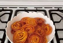 مواد لازم و آموزش شیرینی جلبی خانگی (مرحله به مرحله)