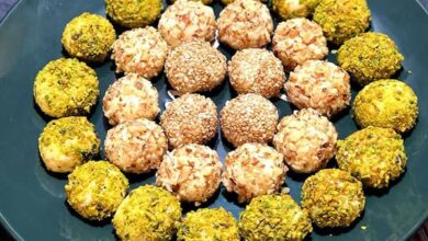 مواد لازم و آموزش شیرینی جواهر نشان خانگی (مرحله به مرحله)