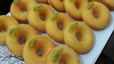 مواد لازم و آموزش شیرینی خنفروش زعفرانی خانگی (مرحله به مرحله)