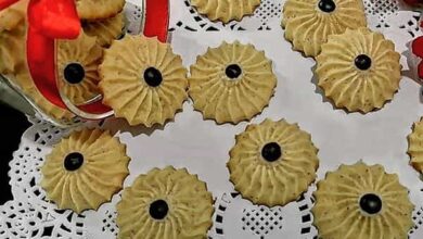 مواد لازم و آموزش شیرینی رزت دارچینی خانگی (مرحله به مرحله)