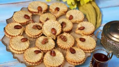 مواد لازم و آموزش شیرینی روسی خانگی (مرحله به مرحله)