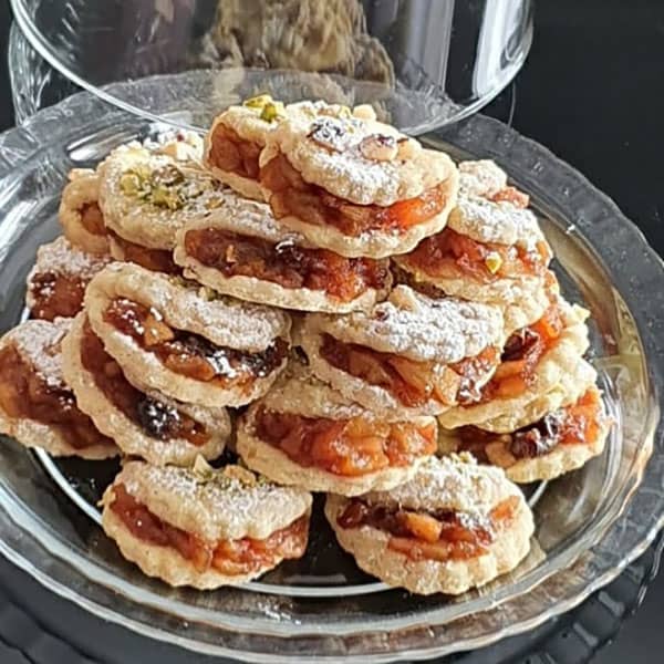 مواد لازم و آموزش شیرینی سیب خانگی (مرحله به مرحله)