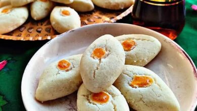 مواد لازم و آموزش شیرینی شستی خانگی (مرحله به مرحله)