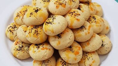 مواد لازم و آموزش شیرینی شکرلمه خانگی (مرحله به مرحله)