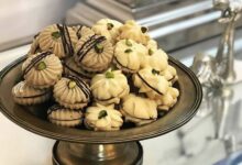 مواد لازم و آموزش شیرینی صدفی خانگی (مرحله به مرحله)
