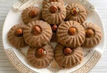 مواد لازم و آموزش شیرینی فندقی خانگی (مرحله به مرحله)