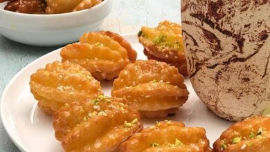 مواد لازم و آموزش شیرینی لب دلبر خانگی (مرحله به مرحله)