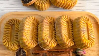 مواد لازم و آموزش شیرینی هل و زعفران خانگی (مرحله به مرحله)