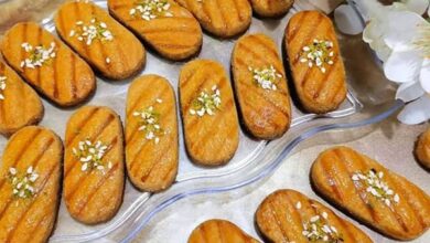 مواد لازم و آموزش شیرینی پادرازی با روغن مایع خانگی (مرحله به مرحله)