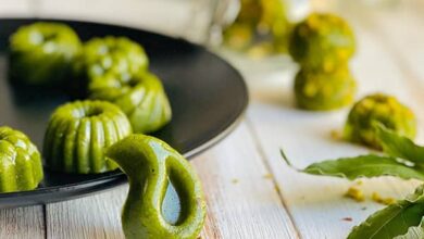 مواد لازم و آموزش شیرینی پاشا پسته خانگی (مرحله به مرحله)