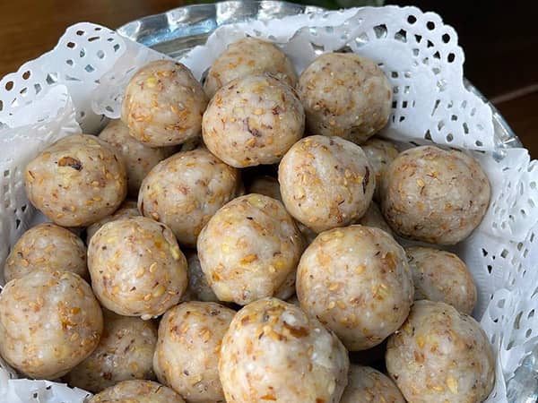 مواد لازم و آموزش شیرینی پیس گنده خانگی (مرحله به مرحله) مواد لازم و آموزش شیرینی پیس گنده خانگی (مرحله به مرحله)