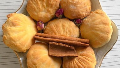 مواد لازم و آموزش شیرینی کیکی خانگی (مرحله به مرحله)