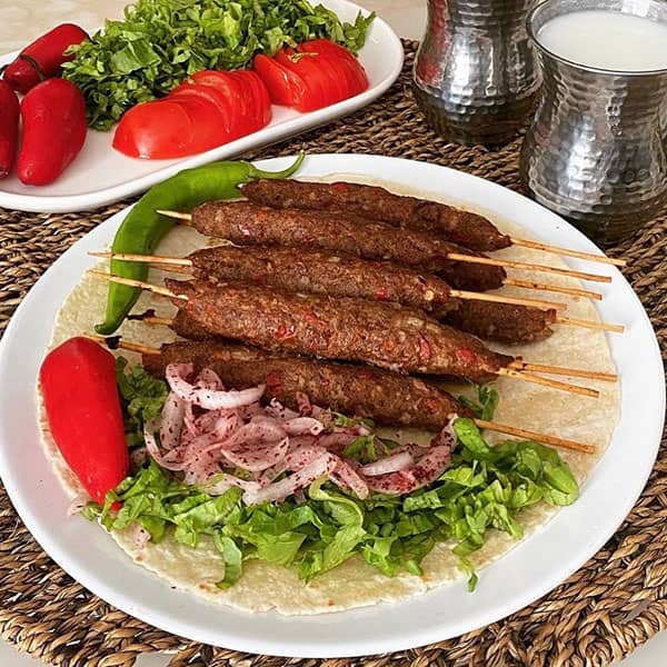 مواد لازم و آموزش شیش کباب برای 2 یا 4 یا 6 نفر | تناسب ساده