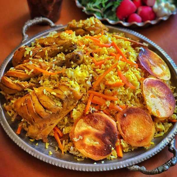 مواد لازم و آموزش قابلی پلو برای 2 یا 4 یا 6 نفر | تناسب ساده