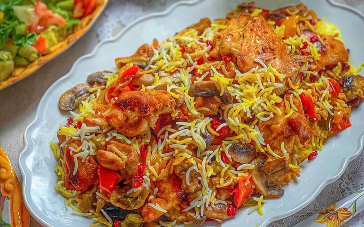 مواد لازم و آموزش قاطی پلو با مرغ برای 2 یا 4 یا 6 نفر | تناسب ساده مواد لازم و آموزش قاطی پلو با مرغ برای 2 یا 4 یا 6 نفر | تناسب ساده