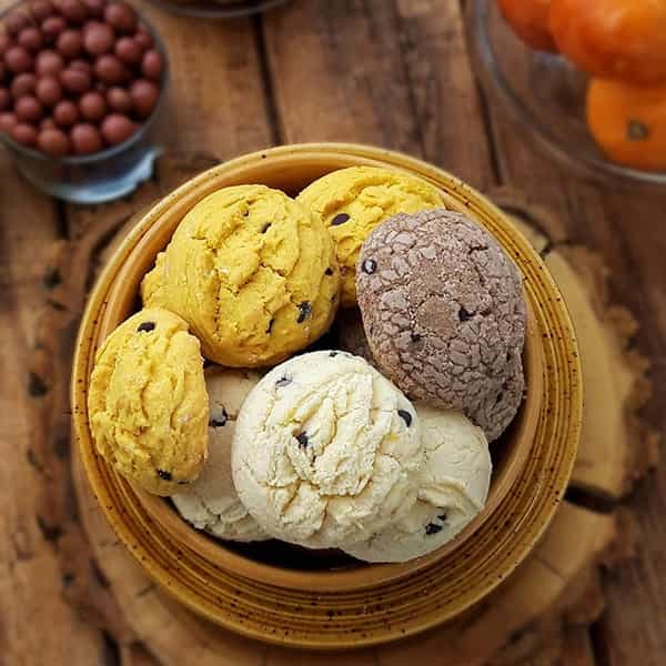 مواد لازم و آموزش قرابیه بستنی خانگی (مرحله به مرحله)