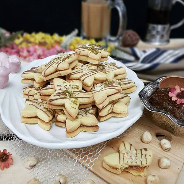 مواد لازم و آموزش قرابیه مارمالادی خانگی (مرحله به مرحله) مواد لازم و آموزش قرابیه مارمالادی خانگی (مرحله به مرحله)