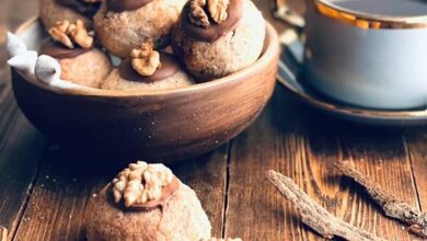 مواد لازم و آموزش قرابیه گردویی خانگی (مرحله به مرحله)