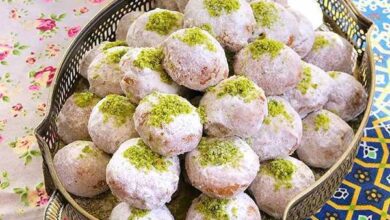 مواد لازم و آموزش قطاب گردویی خانگی (مرحله به مرحله)