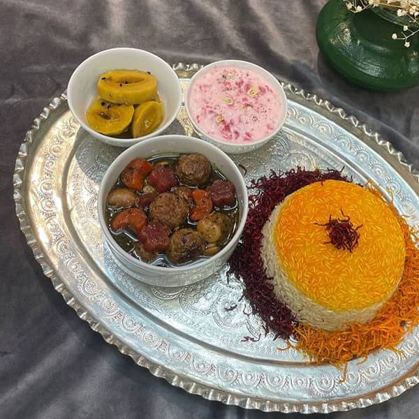 مواد لازم و آموزش قلیه قجر برای 2 یا 4 یا 6 نفر | تناسب ساده