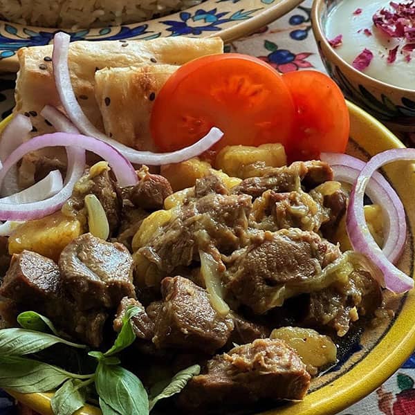 مواد لازم و آموزش قورمه مشهدی برای 2 یا 4 یا 6 نفر | تناسب ساده مواد لازم و آموزش قورمه مشهدی برای 2 یا 4 یا 6 نفر | تناسب ساده