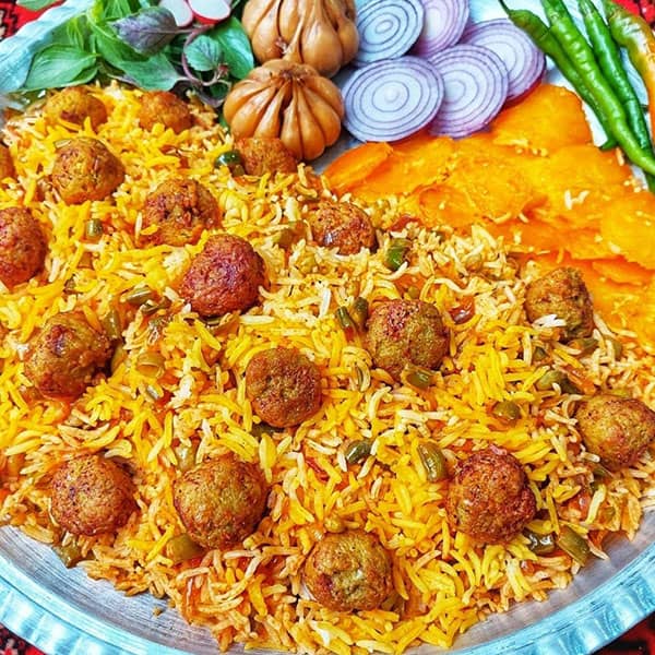 مواد لازم و آموزش لوبیا پلو با گوشت قلقلی مرغ برای 2 یا 4 یا 6 نفر | تناسب ساده مواد لازم و آموزش لوبیا پلو با گوشت قلقلی مرغ برای 2 یا 4 یا 6 نفر | تناسب ساده