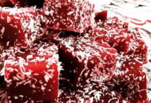 مواد لازم و آموزش لوکوم لبو خانگی (مرحله به مرحله)