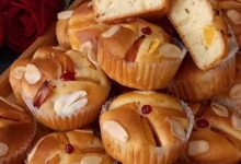 مواد لازم و آموزش مافین شلیل خانگی (مرحله به مرحله)