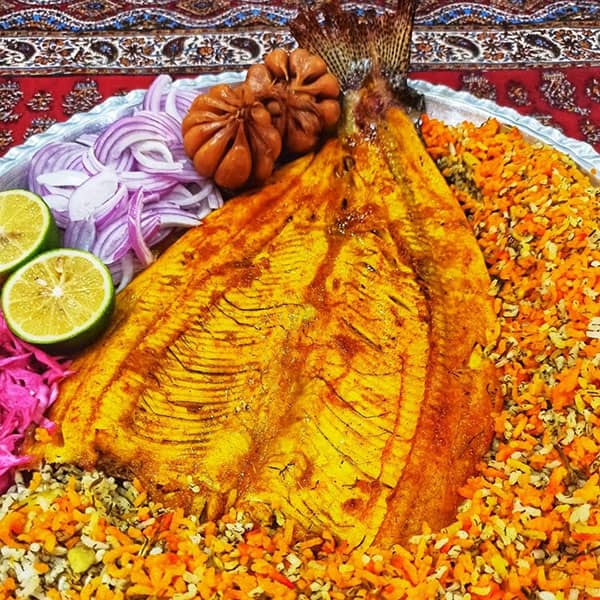 مواد لازم و آموزش ماهی زعفرانی برای 2 یا 4 یا 6 نفر | تناسب ساده مواد لازم و آموزش ماهی زعفرانی برای 2 یا 4 یا 6 نفر | تناسب ساده