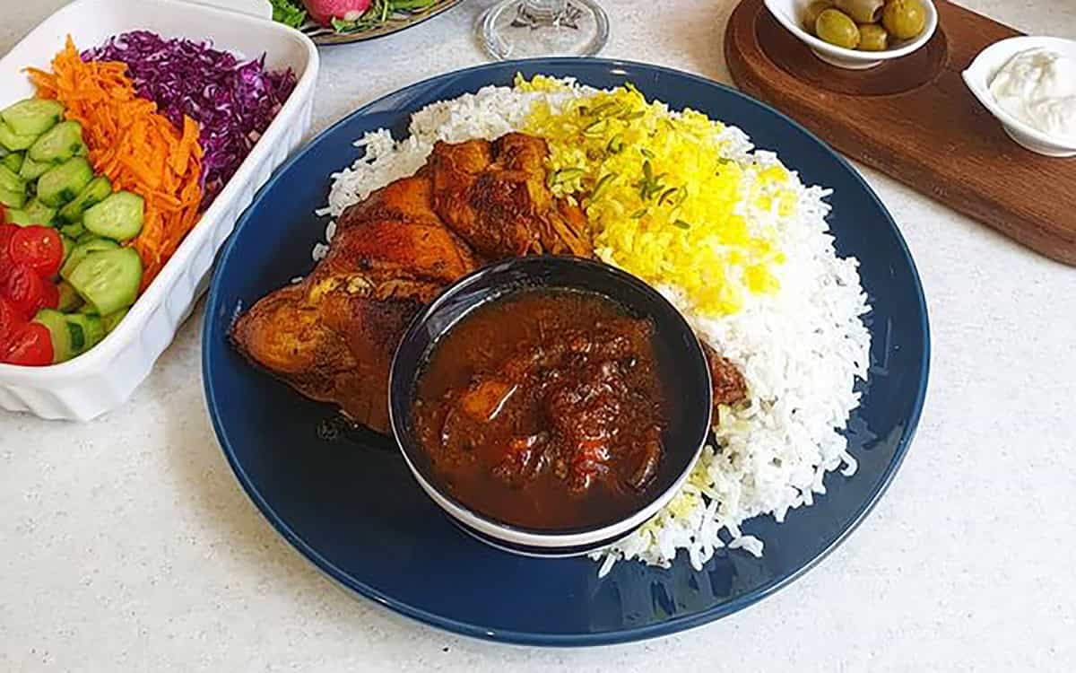 مواد لازم و آموزش مرغ شاندیزی برای 2 یا 4 یا 6 نفر | تناسب ساده
