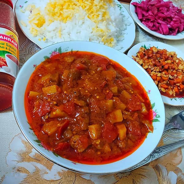 مواد لازم و آموزش ملاقورمه برای 2 یا 4 یا 6 نفر | تناسب ساده