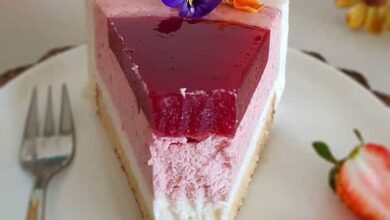 مواد لازم و آموزش موس چیز کیک خانگی (مرحله به مرحله)