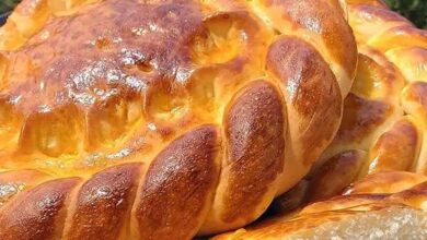 مواد لازم و آموزش نان تاجیکی خانگی (مرحله به مرحله)