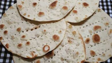 مواد لازم و آموزش نان تافتون خانگی (مرحله به مرحله)