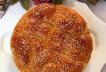 مواد لازم و آموزش نان تالو خانگی (مرحله به مرحله)