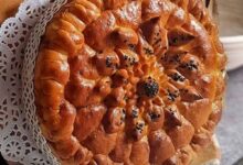 مواد لازم و آموزش نان توتمانیک بلغاری خانگی (مرحله به مرحله)