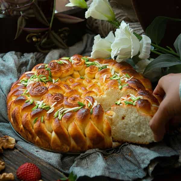 مواد لازم و آموزش نان رمضان تبریزی خانگی (مرحله به مرحله) مواد لازم و آموزش نان رمضان تبریزی خانگی (مرحله به مرحله)