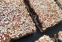 مواد لازم و آموزش نان روغنی خرمایی خانگی (مرحله به مرحله)