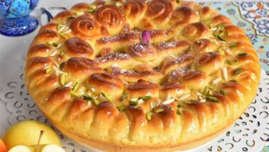 مواد لازم و آموزش نان سیب خانگی (مرحله به مرحله)