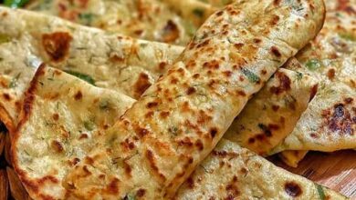 مواد لازم و آموزش نان سیب زمینی و پیازچه خانگی (مرحله به مرحله)