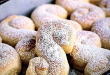 مواد لازم و آموزش نان شیرین اتریشی خانگی (مرحله به مرحله)