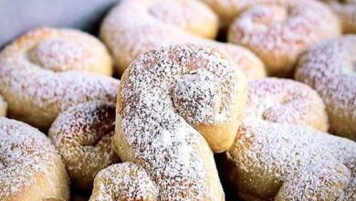 مواد لازم و آموزش نان شیرین اتریشی خانگی (مرحله به مرحله)